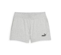Puma Ess Small No. 1 Logo 4´´ Shorts Grey S Woman