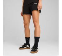 PUMA ESS Small No. 1 Logo 5 Inch High-Waist Shorts TR (s) L Black Women