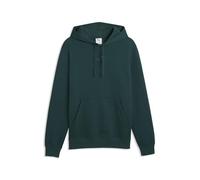 PUMA ESS Small No.1 Logo centered Hoodie FL Dark Green