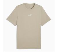 PUMA ESS Small No. 1 Logo Centered SS Tee M Brown Men