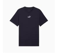 PUMA ESS Small No. 1 Logo Centered SS Tee S Blue Men