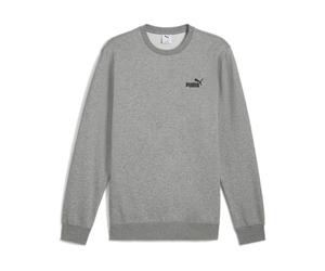 PUMA ESS Small No. 1 Logo Crew FL L Gray Men