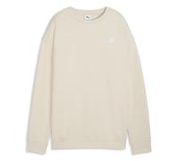 Puma Ess Small No 1 Logo Relaxed Fit Sweatshirt Beige XS Women