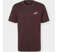 PUMA ESS Small No. 1 Logo SS Tee S Brown Men