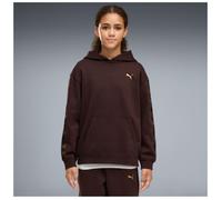PUMA ESS Tape Relaxed Hoodie FL G 140 Brown Junior