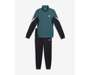 Puma Essential Block Poly Tracksuit Blue White Black - XL