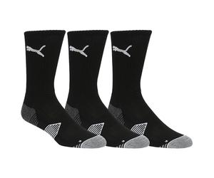 Puma Essential Crew Golf Socks 3-Pair Pack - NEW 2026