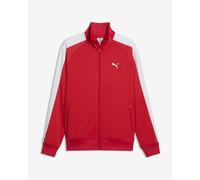 Puma Essential T7 Poly Full Zip Sweatshirt Red White - XL