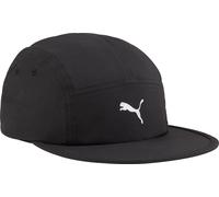 Puma Essentials 5 Panel Running Cap Black Run Hat Mens Womens