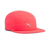 Puma Essentials 5 Panel Running Cap in Ultra Red