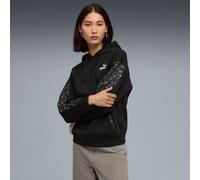 PUMA Essentials Animal Print Comfort Hoodie Women, Black, size XS