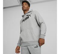 Puma Mens Essentials Big Logo Hoodie Medium Grey Heather S
