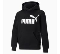 Puma Childrens Unisex Essentials Big Logo Youth Hoodie - Black Cotton - Size 3-4Y