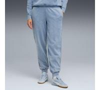 PUMA Essentials Elevated Comfort Wash Sweatpants Women, Cool Blue, size Large