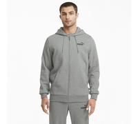 PUMA Essentials Full-Zip Logo Hoodie Hoody Hooded Top - Mens