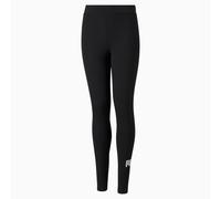 PUMA Essentials Logo Leggings Youth, Black, size 2-3 Months
