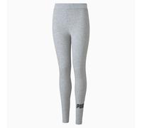 PUMA Essentials Logo Leggings Youth, Light Grey Heather, size 11-12 Youth