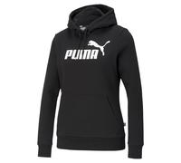 Puma Essentials Logo Womens Hoodie Colour: Black, Size: Extra Large