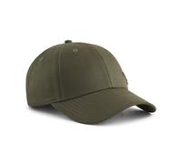 PUMA Essentials Metal Cat Baseball Cap, Dark Olive, Adult