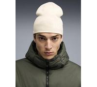 Puma Essentials Mid Crown Cuffless Beanie, Beige, Men Beige