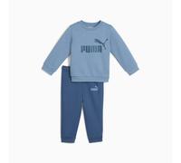 PUMA Essentials Minicats Crew Shirt Set Toddler, Cool Blue, size 2-4 Months