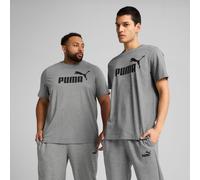 PUMA Unisex No. 1 Logo Tees, Medium Gray Heather, XL EU