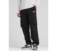 Puma Essentials No.1 Logo Woven Cargo Joggers Black