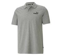 Puma Essentials Pique Polo Shirt Grey