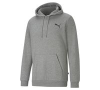 PUMA Essentials Small Logo Hoodie Men Grey Size M