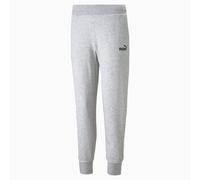 PUMA Essentials Sweatpants Women, Light Grey Heather, size Large