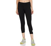 PUMA Essentials Women's 3/4 Logo Leggings Black