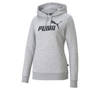 Puma Essentials Womens Logo Hoodie Size: Large, Colour: Grey