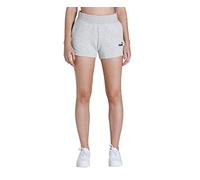 PUMA Essentials Women's Sweat Shorts, Light Grey Heather, XL