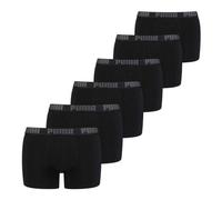 PUMA Everyday Comfort Stretch, 6 Pack Boxers, Black / Black, 100% genuine