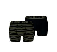 PUMA Everyday Heritage Stripe Boxer 2 Units L Green
