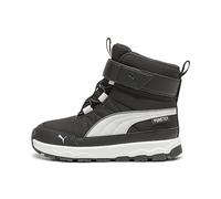PUMA Evolve Boot Alternate Closure Rain Shoe, Black Ash Grey White, 10 UK Child