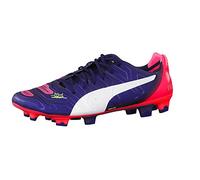 Puma evoPOWER 1.2 FG, Mens Football Shoes, Blue(peacoat-white-bright plasma 01), 9.5 UK (44 EU)