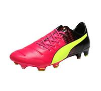Puma Evopower 1.3 Tricks Firm Ground, Men's Football Boots, Pink (Pink Glo/Safety Yellow/Black), 7.5 UK (41 EU)