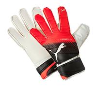 PUMA Evopower Grip 3.3 RC Goalkeeper's Gloves, Unisex, Torwarthandschuhe Evopower Grip 3.3 RC, Black/Red Blast/White
