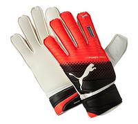 PUMA Evopower Protect 3.3 Goalkeeper's Gloves, Unisex, Torwarthandschuhe Evopower Protect 3.3, Black/Red Blast/White