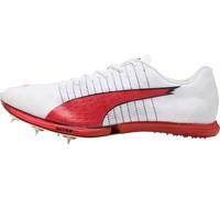 Puma evoSpeed Forte Nitro Elite Running Spikes White Sprint Athletics 100M Shoes