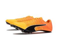 Puma evoSpeed Future Faster + 4 Running Spikes Orange Sprint Athletics PB Shoes