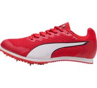 Puma evoSpeed Star 9 Junior Running Spikes Red Kids Athletics Racing Shoes Youth