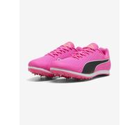 Puma Evospeed Star 9 Junior Track & Field Shoe, Poison Pink-Sun Stream Black, 5 UK