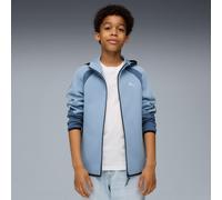 PUMA Evostripe Full-Zip Hoodie Youth, Cool Blue, size 7-8 Youth