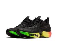 Puma Fast-R Nitro Elite Men's Running Shoes | UK 6.5 in Black/Green Gecko