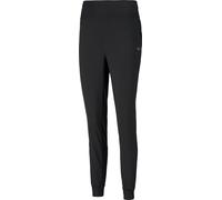 Puma Favourite Tapered Womens Running Trackpants Black Zip Pocket Training Pants