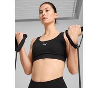 Puma female 4Keeps Cloudspun Medium Support Sports Bra - Black, Black