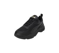 PUMA Womens Cassia Sneaker, Puma Black Puma Black Puma Team Gold, 6.5 UK
