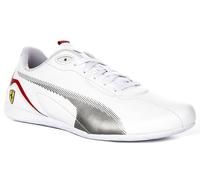 Puma Ferrari Neo Cat Racetrack Ins Low Unisex Trainers White Red UK 7 - 11